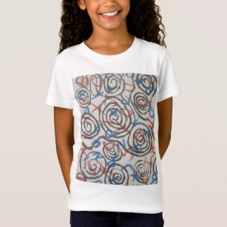 Färgglada Abstrakt T-Shirt