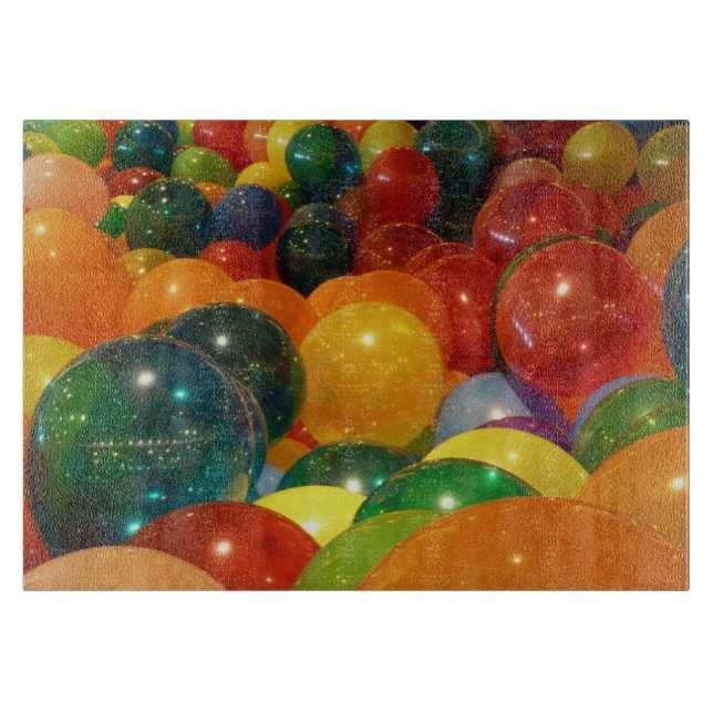 Färgglada Ballonger Partydesign (Framsidan)