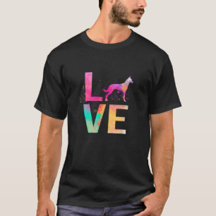 Färgglada belgisk malinois hundmamma gåvor belgisk t shirt
