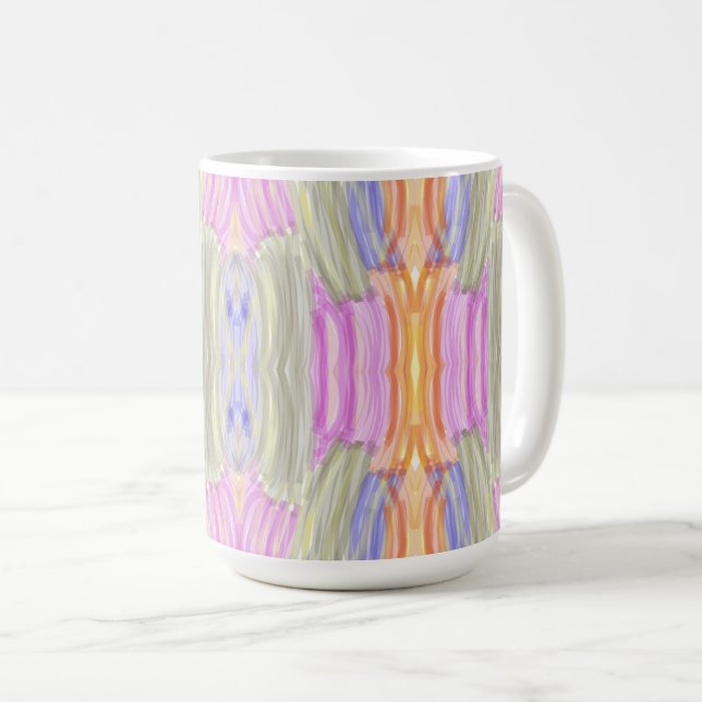 Färgglada blad kaffemugg (Framsida höger)
