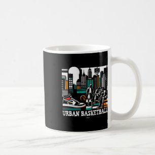 Färgglada Blänkande Nya Sneakers Och Urn Sketll Kaffemugg