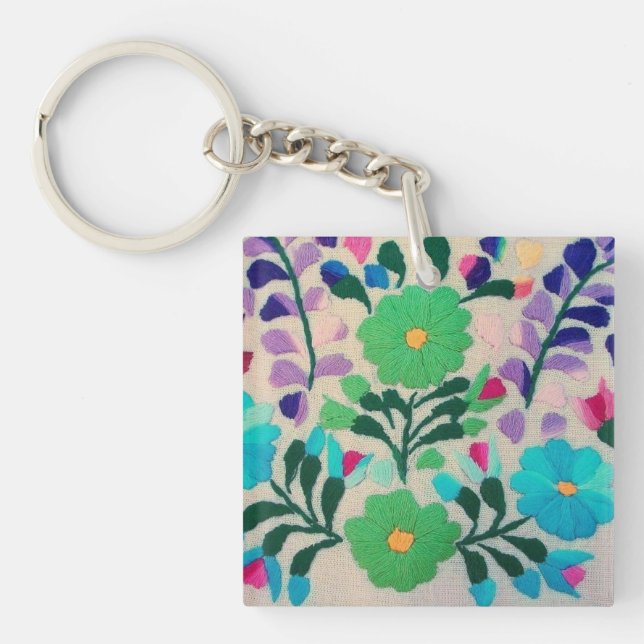 Färgglada blommönster (Framsidan)