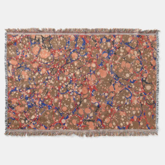 färgglada bubbeltryck filt