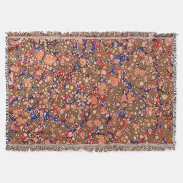 färgglada bubbeltryck filt (Framsidan)