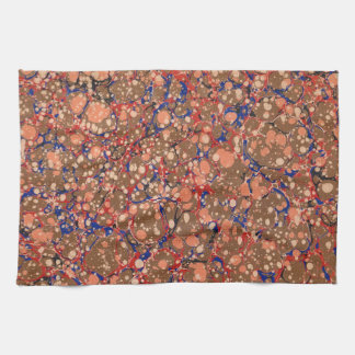 färgglada bubbeltryck kökshandduk