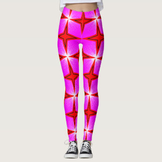 Färgglada Digitala 3D-Design Leggings – Perfekt Pa