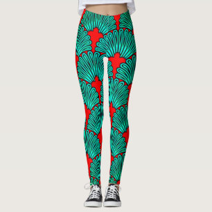 Färgglada Digitala 3D-Design Leggings – Perfekt Pa