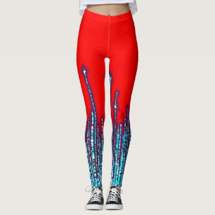 Färgglada Digitala 3D-Design Leggings – PerfLeggin