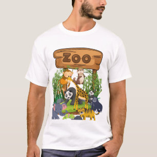 Färgglada djurparksvibbar – Wild Animal Harmony Ar T Shirt