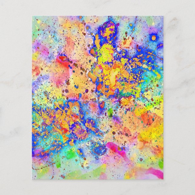 Färgglada fläckar (Framsida)