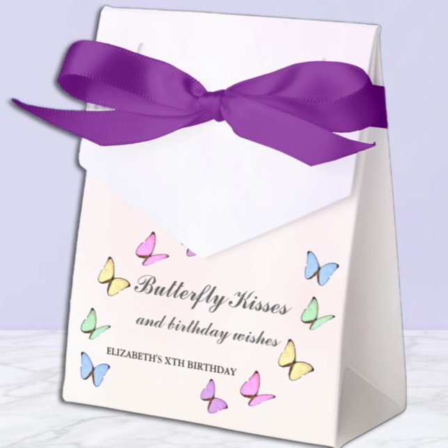 Färgglada Födelsedagsfjärilar Presentaskar (Skapare uppladdad)