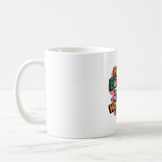 Färgglada födelsedagsönskningar kaffemugg