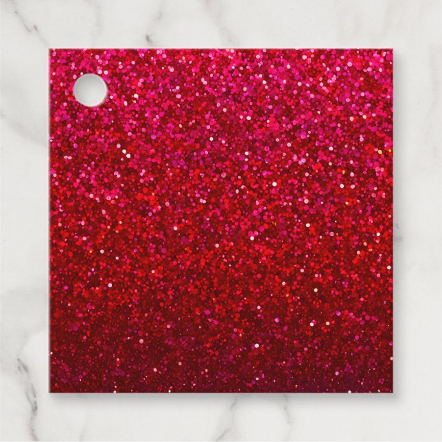 Färgglada glitterkonstpresenttaggar gåvor etiketter (Framsida)