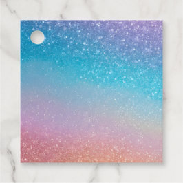 Färgglada glitterkonstpresenttaggar gåvor etiketter
