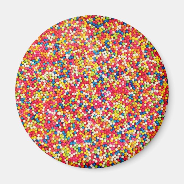 Färgglada godisstänk Mat Kylskåpsmagneter Magnet (Framsidan)