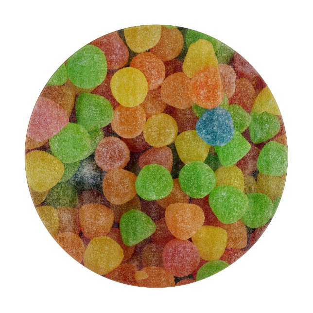 Färgglada Gumdrops Godis (Framsidan)
