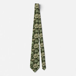 Färgglada herrkläder Slöjblommor Slips