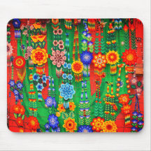 Färgglada Hippie Blommönster