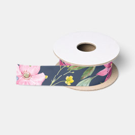 Färgglada Illustrerade Mönster Blommor
