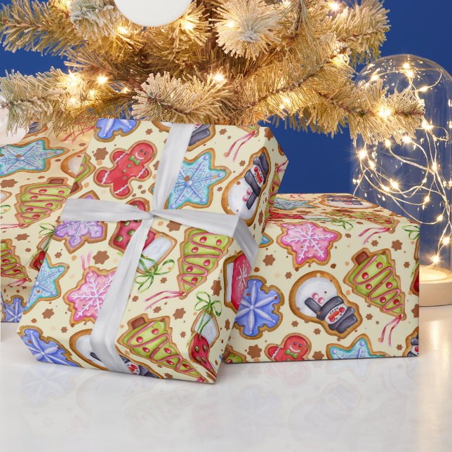 Färgglada julgodisar presentpapper (Helgdagar)