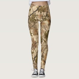 Färgglada Kamouflage Födelsedagspresent Träningskl Leggings