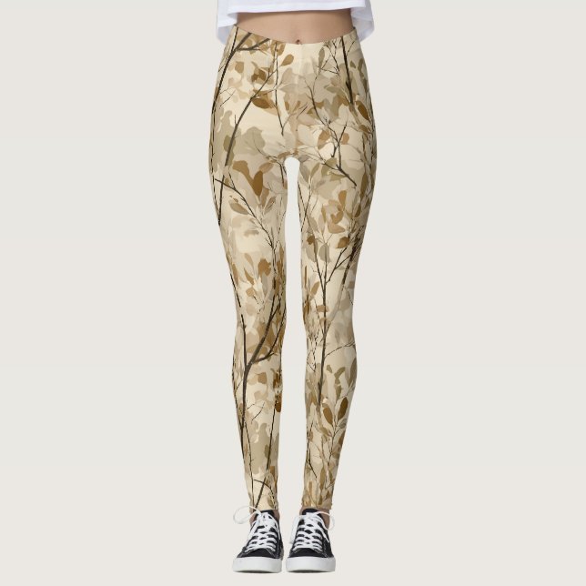 Färgglada Kamouflagehustru Julklappar  Yogakläder Leggings (Framsida)