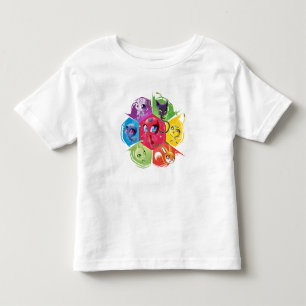Färgglada Kwamis T Shirt
