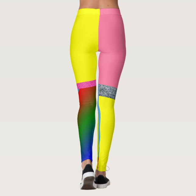 Färgglada Leggings (Baksida)