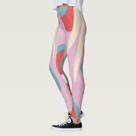 färgglada Leggings