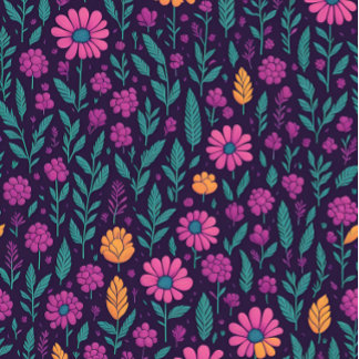 Färgglada Leggings Med Blommönster – Livlig Botani