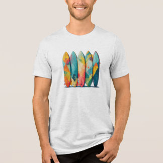 Färgglada Long Board T-Shirt