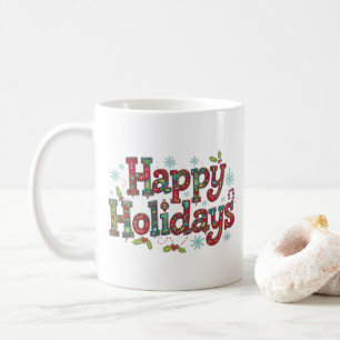 Färgglada Moderna Goda Helger Kaffemugg