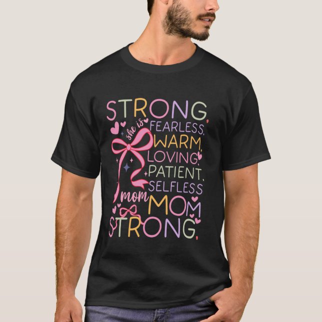 Färgglada morsdags-T-shirt T Shirt (Framsida)