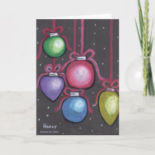 Färgglada Ornament - KidsArt för CHOC Kort