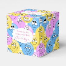Färgglada Pastell 😀 Emoji Design