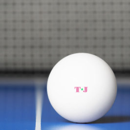 Färgglada, Personliga, Monogram Pingisboll
