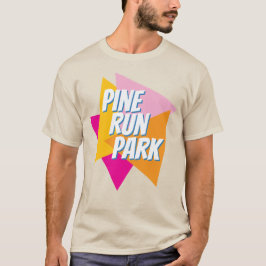 Färgglada Pine Run Park tee