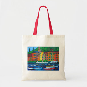 Färgglada Portofino, italien av Lisa Lorenz Tygkasse