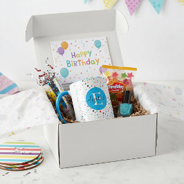 Färgglada prickar personlig mugg