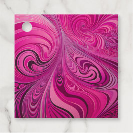 Färgglada Psychedelia Airbrush Art Presentkort Gåvor Etiketter
