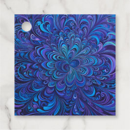 Färgglada Psychedelia Airbrush Konst Presentkort Gåvor Etiketter