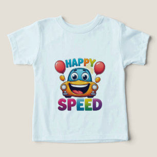 🌈 Färgglada Resor För Glada Småbarn 🚗 T Shirt