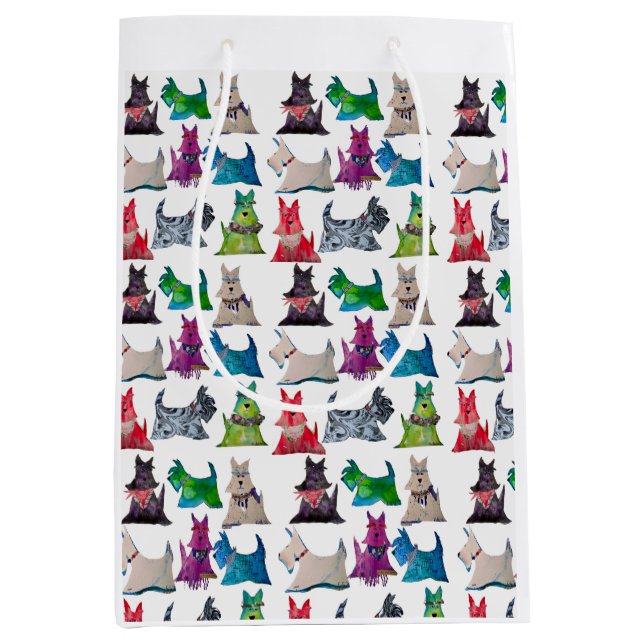 Färgglada Scotties (Framsidan)