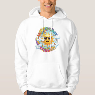 Färgglada soldesign – lysa starkt varje dag t-shir hoodie