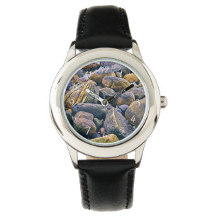 Färgglada stenar armbandsur