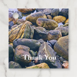 Färgglada stenar    gåvor etiketter