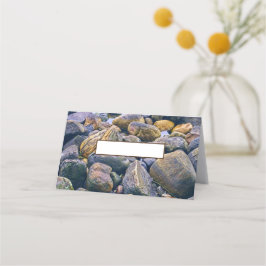 Färgglada stenar    placeringskort