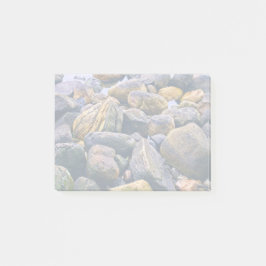 Färgglada stenar    post-it block