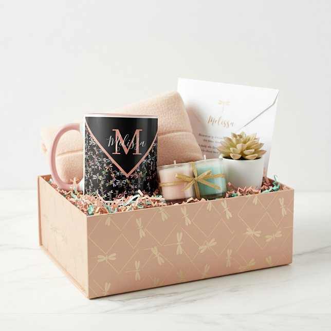 Färgglada trollsländor personifierade mugg (Skapare uppladdad)