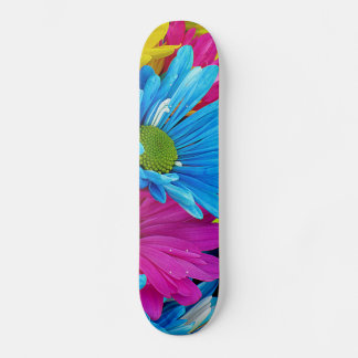 Färgglada tusenskönor skateboard bräda 21,5 cm